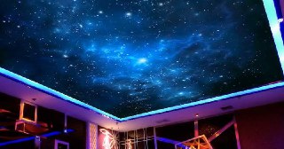 Натяжной потолок звездное небо Темрюк, цена от 5215 руб.